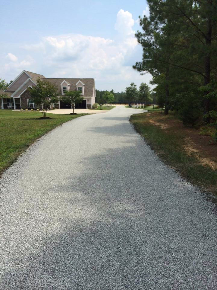 Completed concrete surface