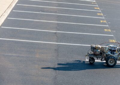 Parking Lot Line Striping Project